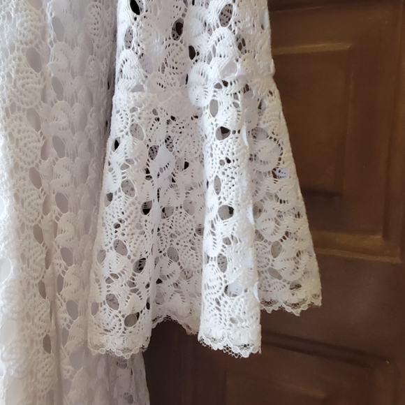 "Rabbit Rabbit Rabbit" Bridal Style Midi Dress - Picture 4 of 8